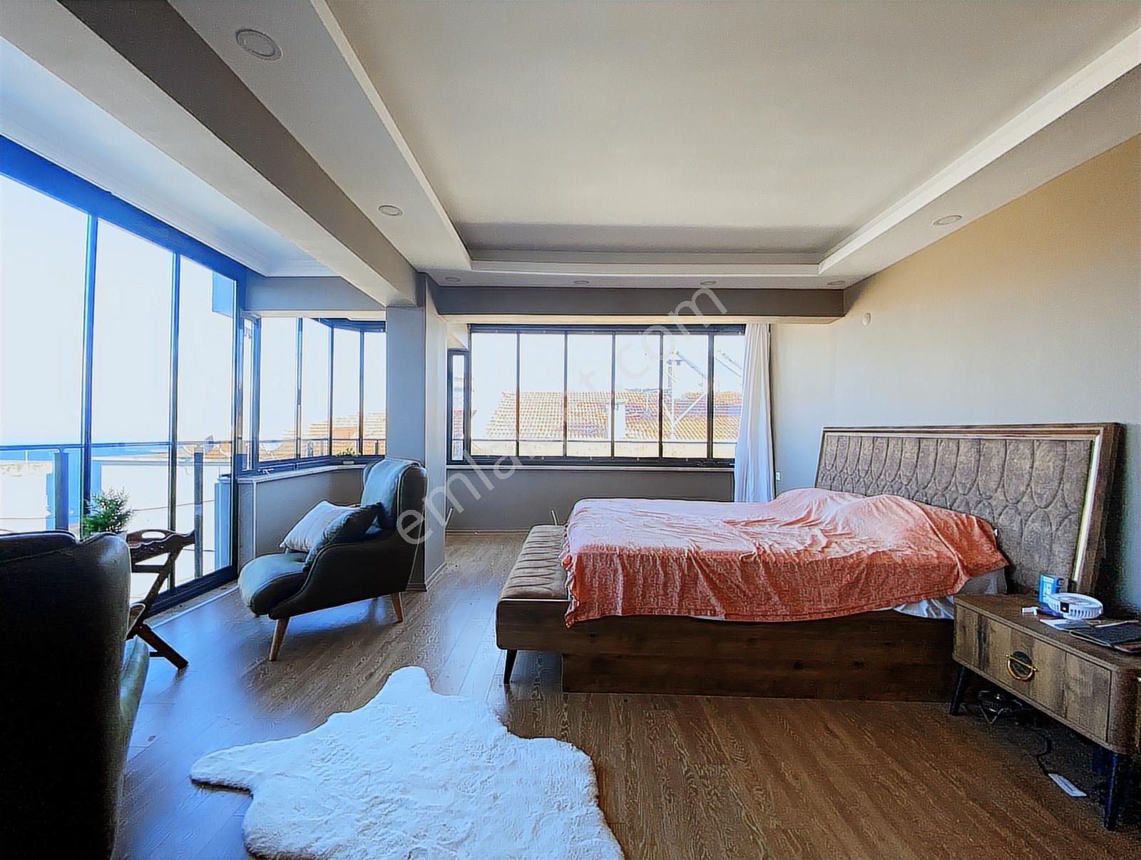 Mudanya Kumyaka ' Da Panoramik Deniz Manzaralı 3 Katlı Ev - Görsel 7