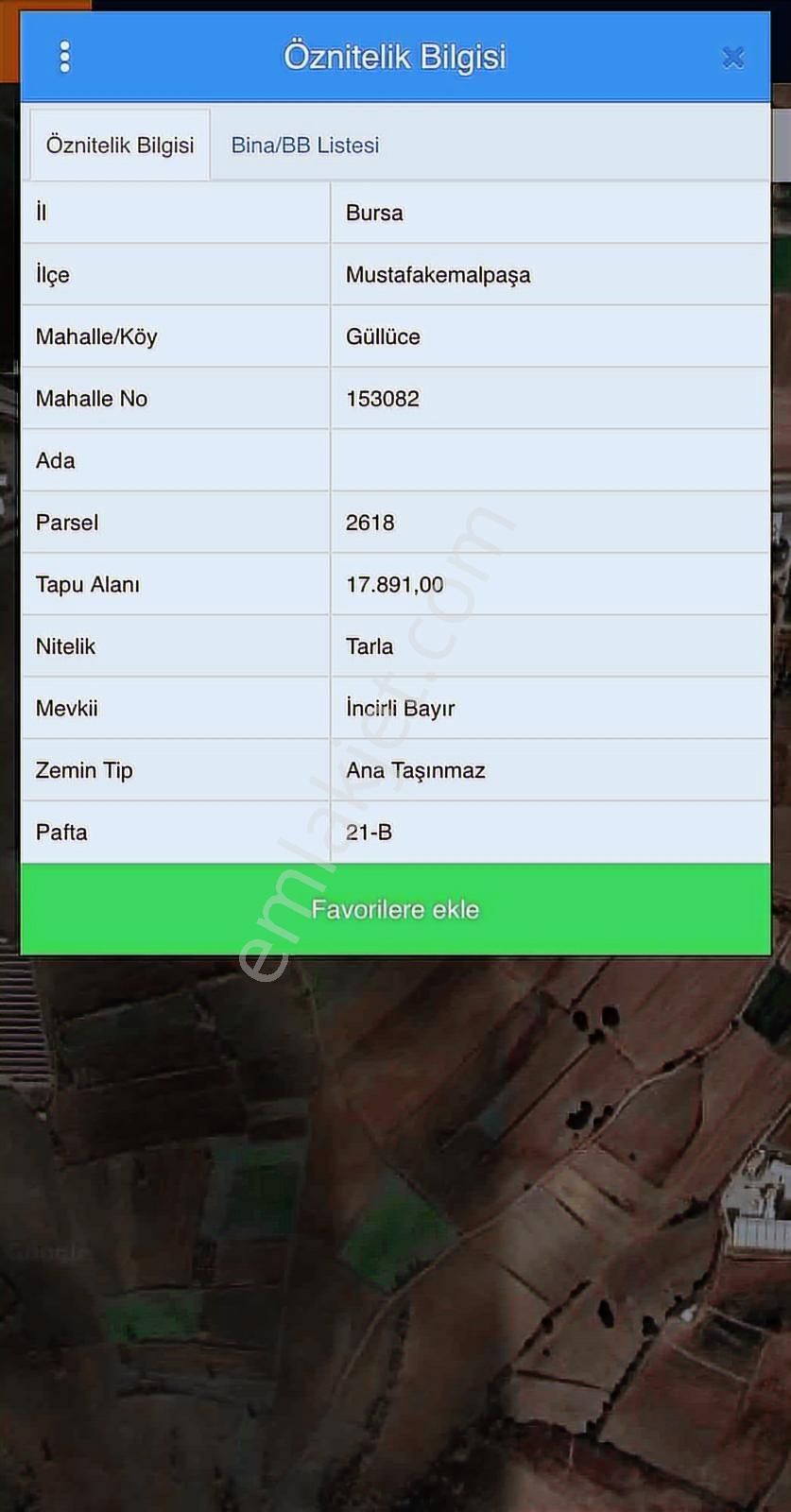 Güllüce De Ana Yola 1 Parsel - Görsel 2