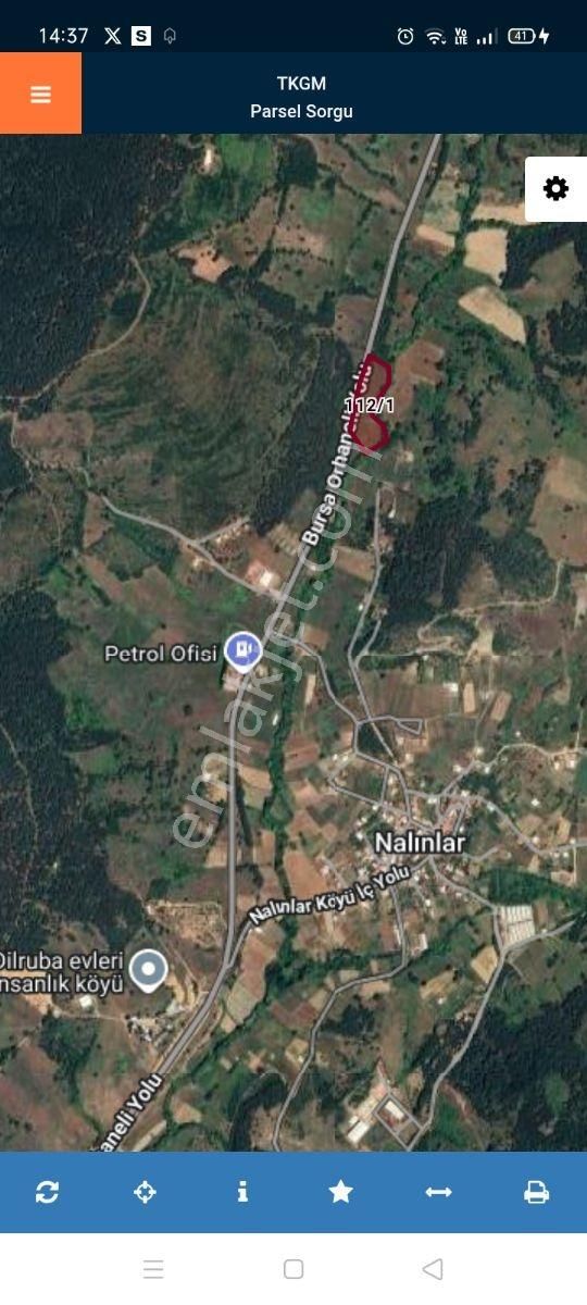 Bursa Orhaneli Nalınlar Da Satılık Arazi - Görsel 2