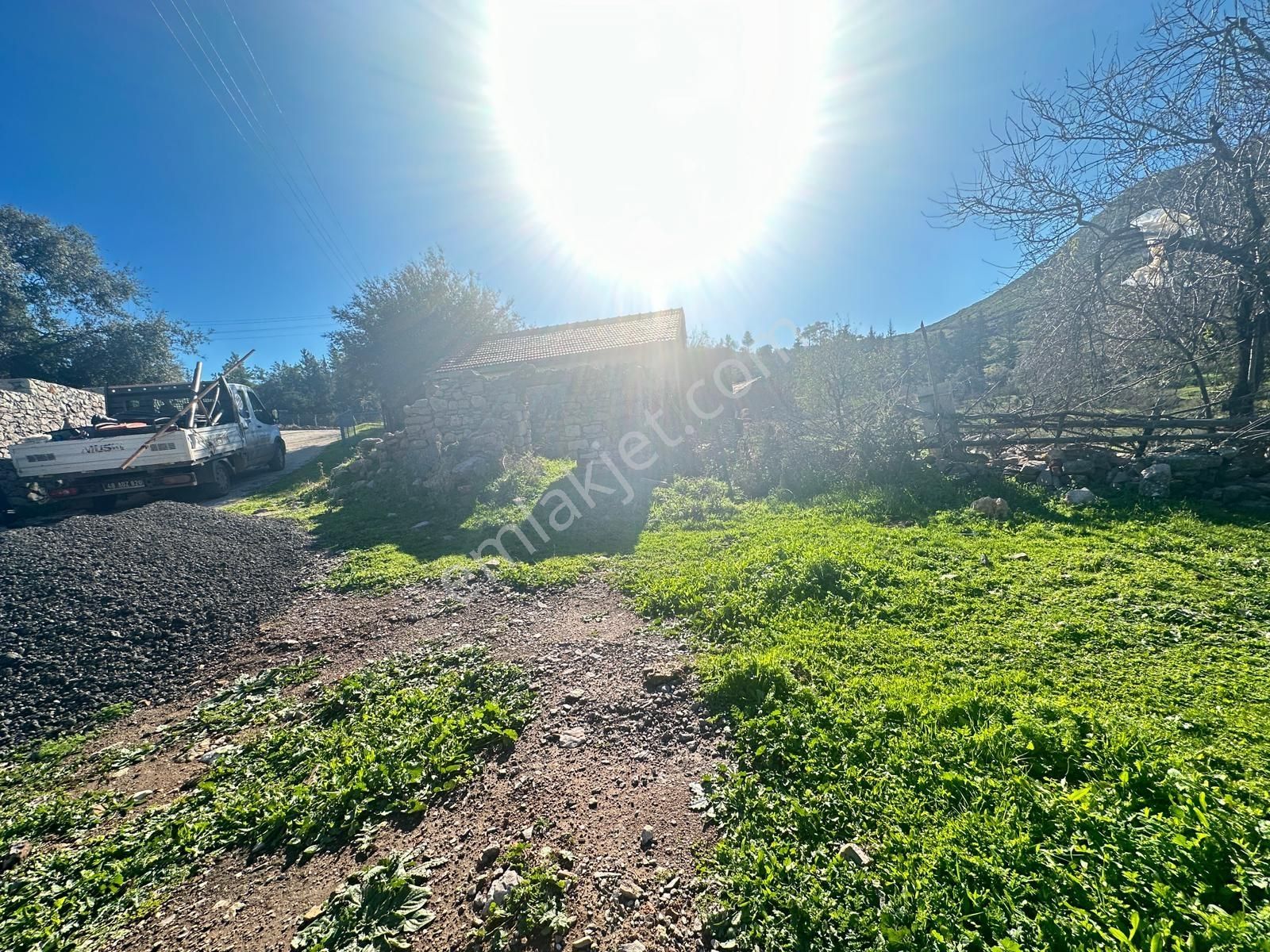 Marmaris Osmaniye'de Satılık Tarla -ev-bahçe - Görsel 3