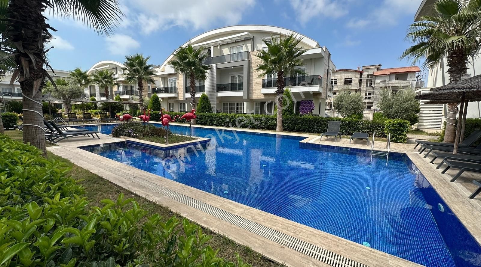 Belek'in En İyi Sitesinde Olimpik Havuzlu 1+1 Kiralık Daire - Görsel 3