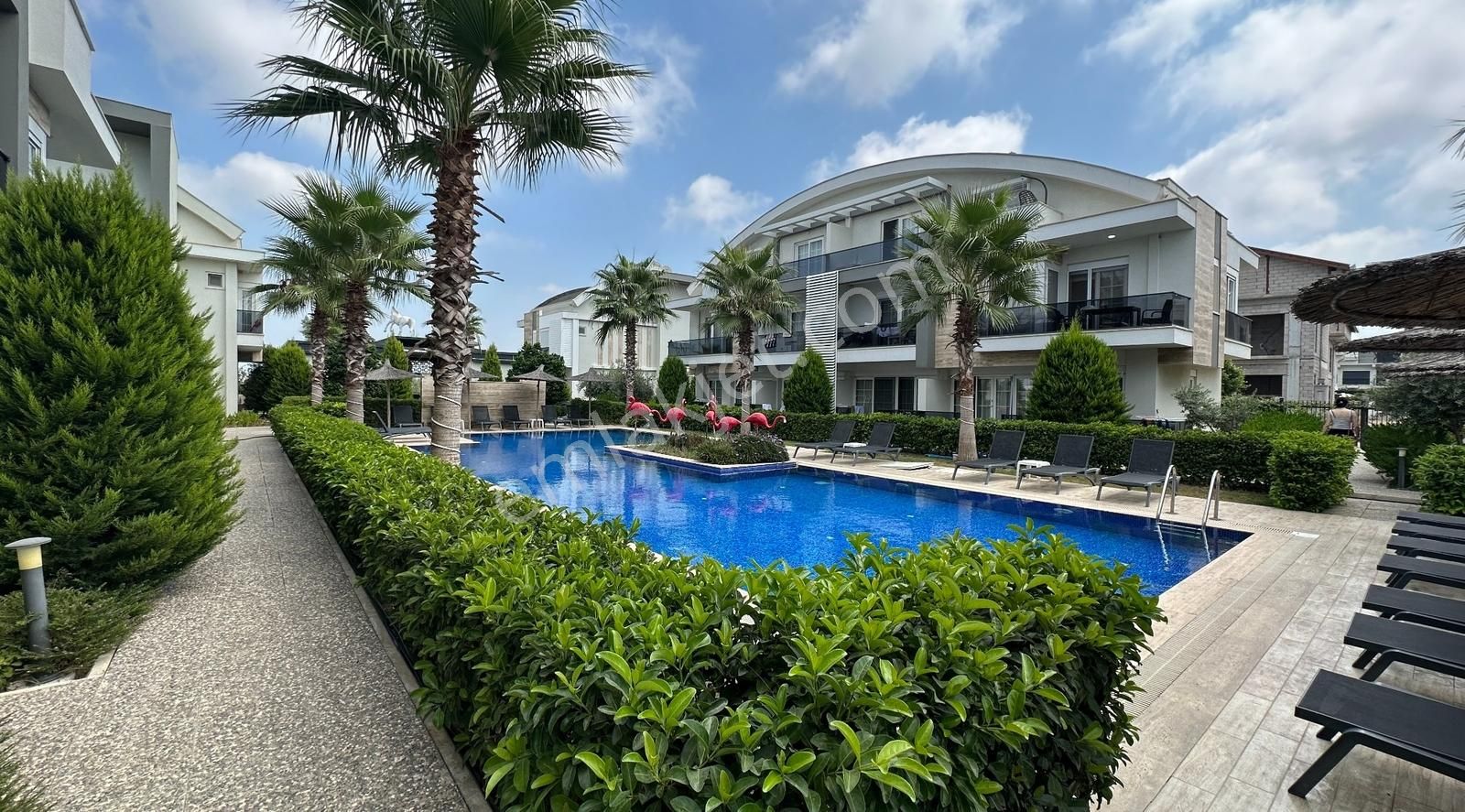 Belek'in En İyi Sitesinde Olimpik Havuzlu 1+1 Kiralık Daire - Görsel 5