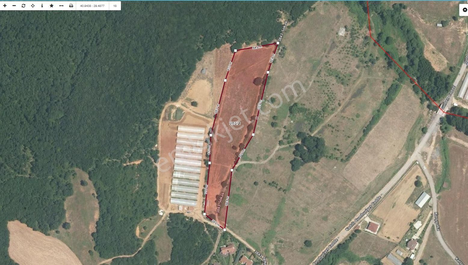 Gebze Kadıllı'da Satılık Yatırımlık Fırsat Tarla 1610m² - Görsel 12