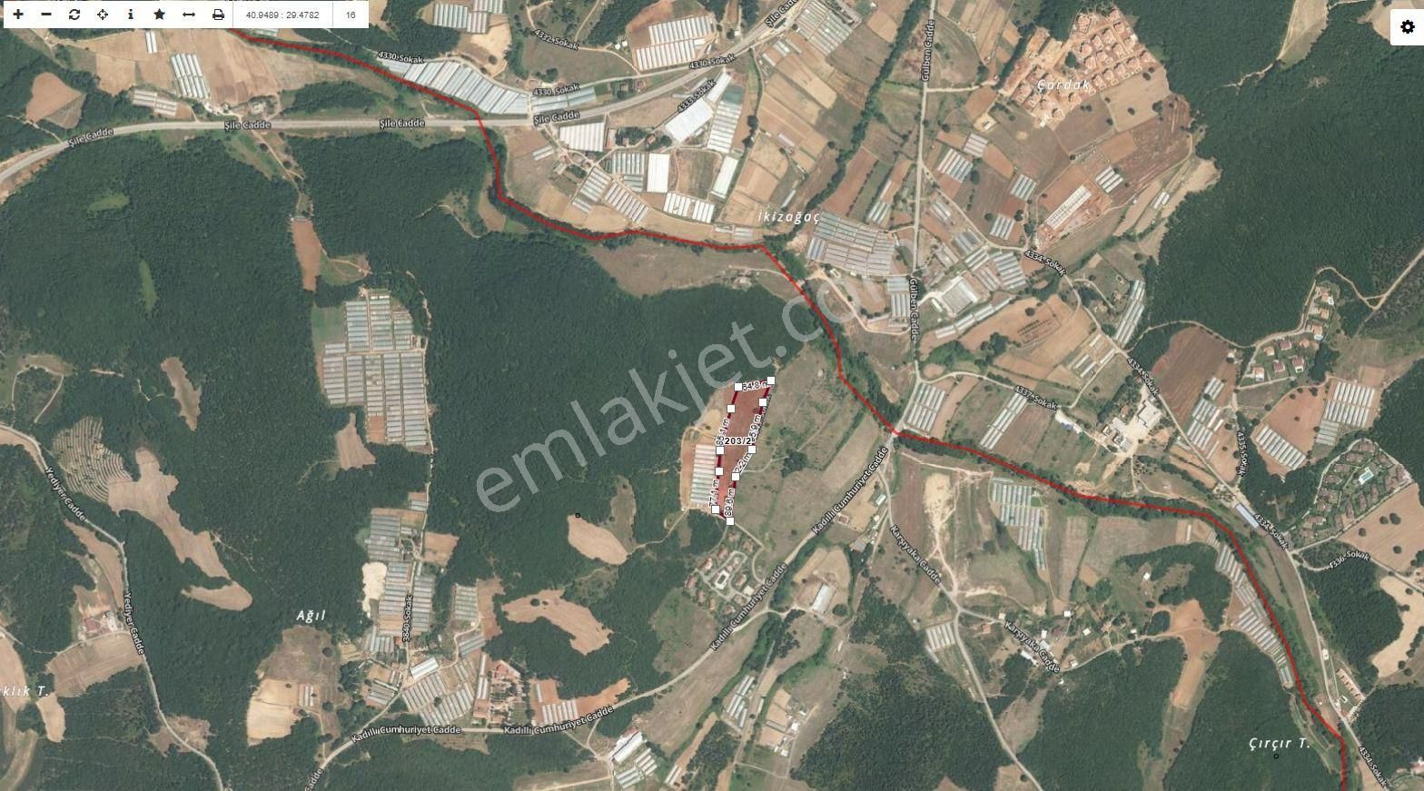 Gebze Kadıllı'da Satılık Yatırımlık Fırsat Tarla 1610m² - Görsel 10
