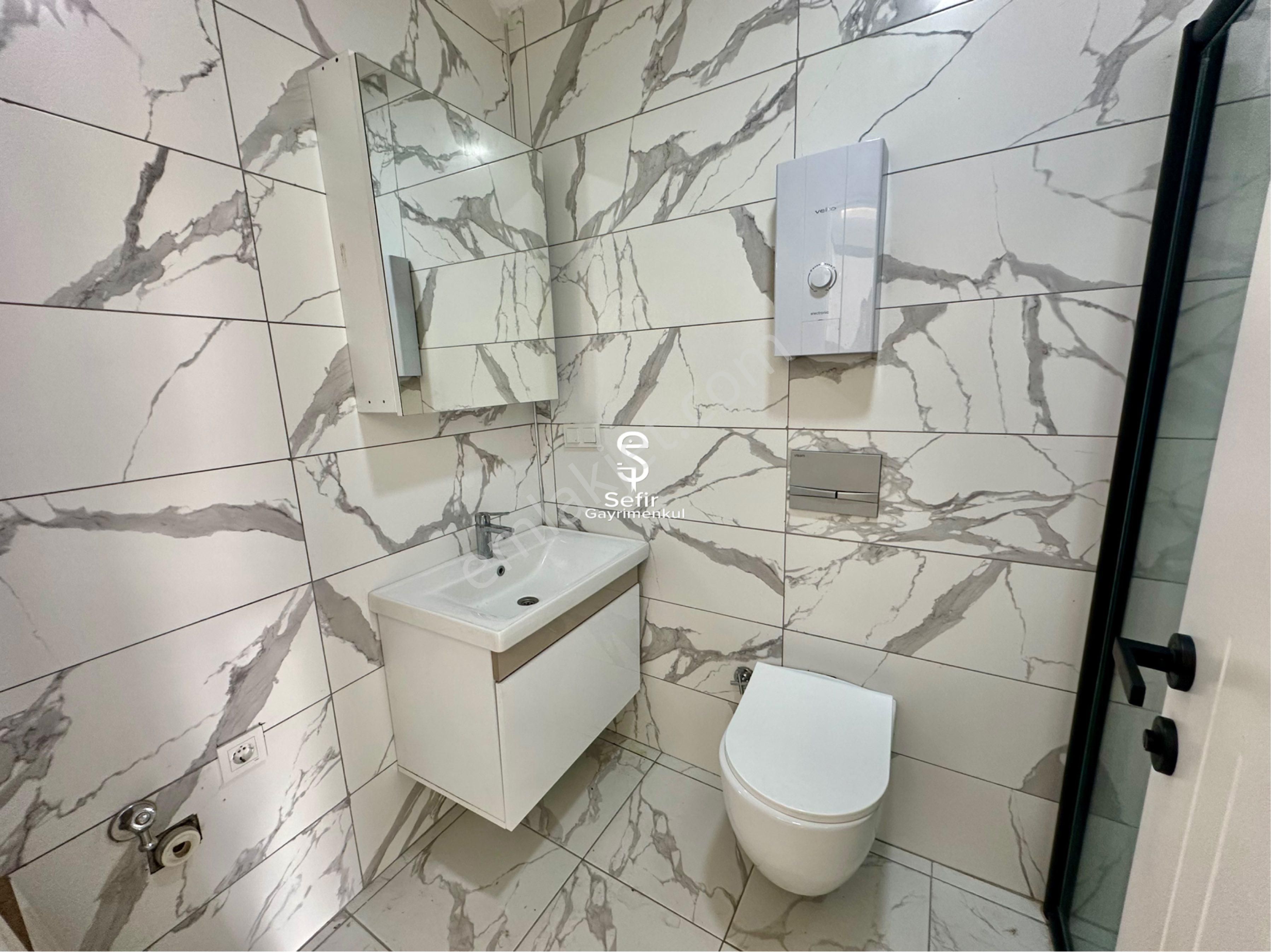 Alanya Oba'da Kiralık 1+1 Eşyasız Havuzlu Yeni Daire - Görsel 13