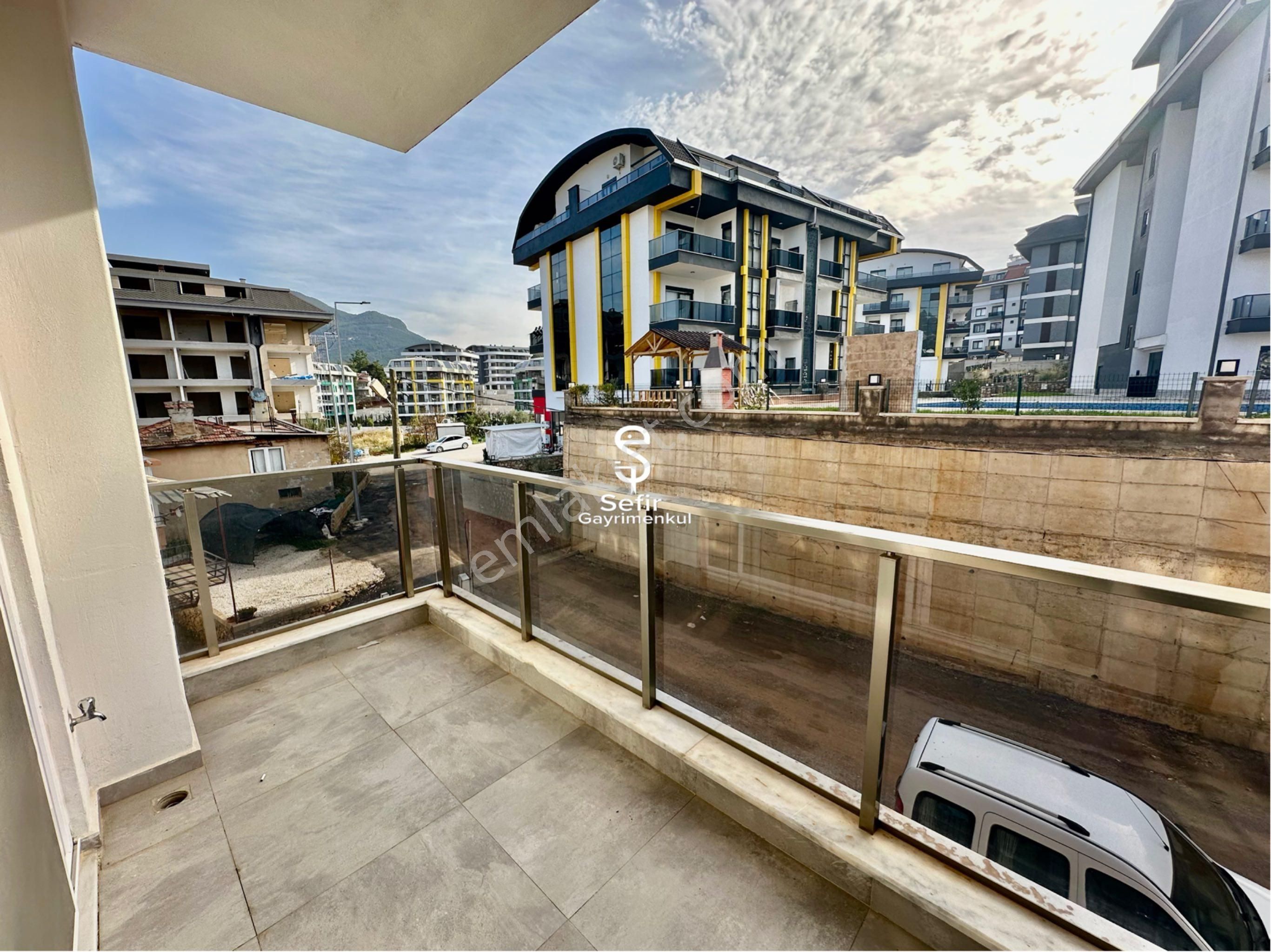 Alanya Oba'da Kiralık 1+1 Eşyasız Havuzlu Yeni Daire - Görsel 7