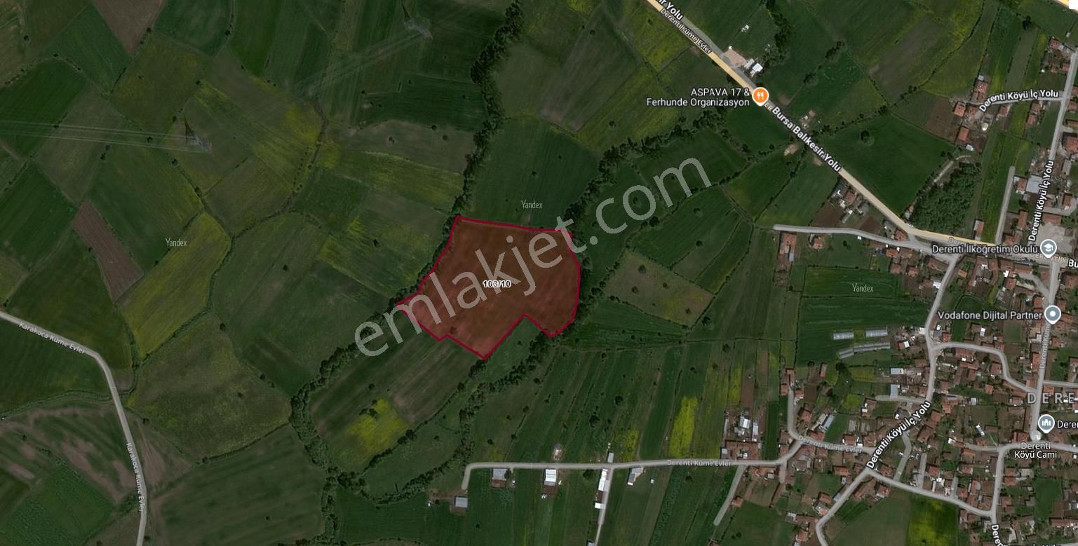 Kardeşten Çan Derenti'de Yenice Yoluna Yakın 27.566 M² Tarla - Görsel 10