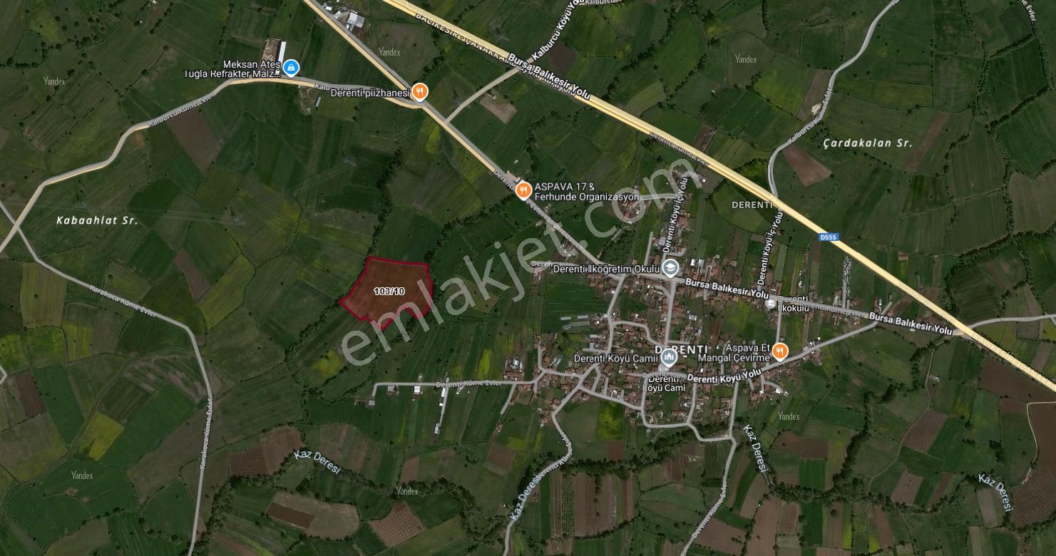 Kardeşten Çan Derenti'de Yenice Yoluna Yakın 27.566 M² Tarla - Görsel 11