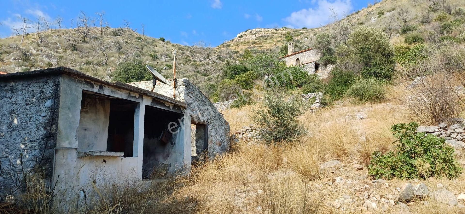 Gökova Körfezinin Eşsiz Cenneti Çökertme Koyu İçinde Ahır Ve Kagir Ev Olan Arazi Satılık - Görsel 8