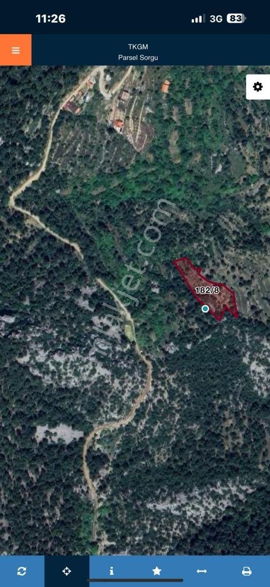 Akseki Erenyaka,da 3.371 M2 Doğayla İç İçe Yatırımlık Tarla - Görsel 11