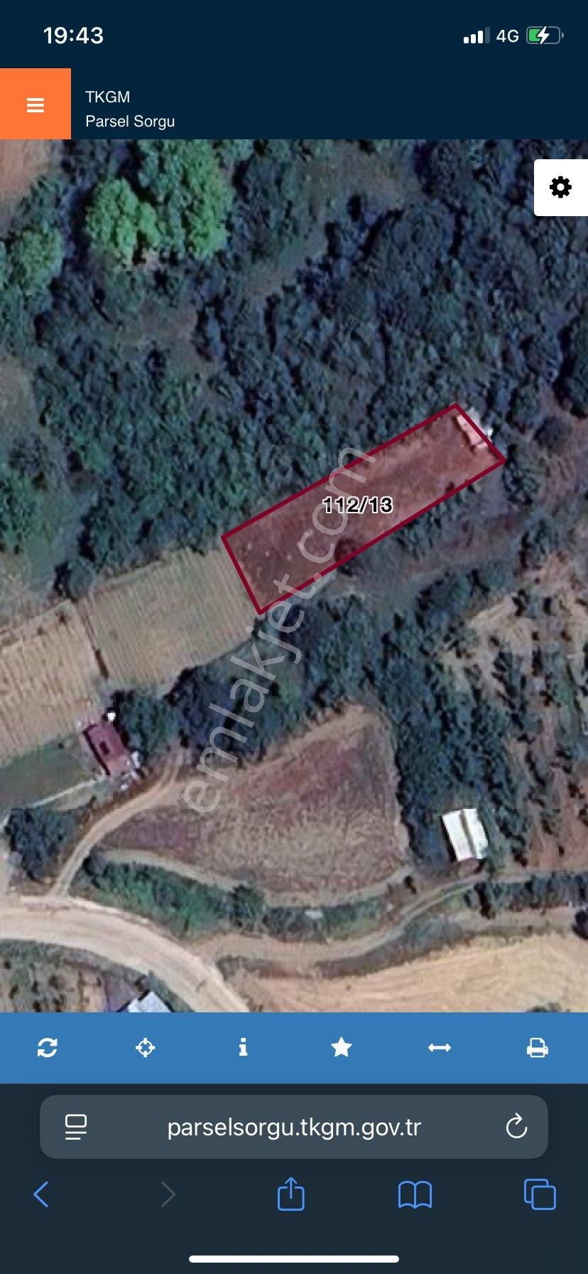 Anka Gm Den Küçük Yenice Mahallesinde Satılık 550 M2 Hobi Bahçesi - Görsel 2