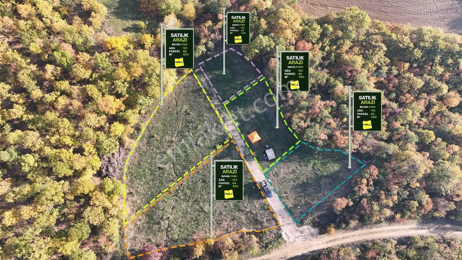 Expert'ten İnegöl Eymir'de Satılık 233 M² Tarla - Görsel 8
