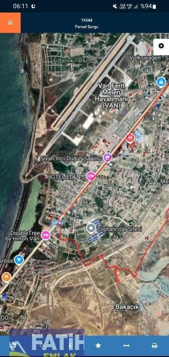 Edremit Suphan Mah İpekyoluna Yakın Acil Satılık 600 M2 İmarlı Müstakil Arsa ‼️ - Görsel 4
