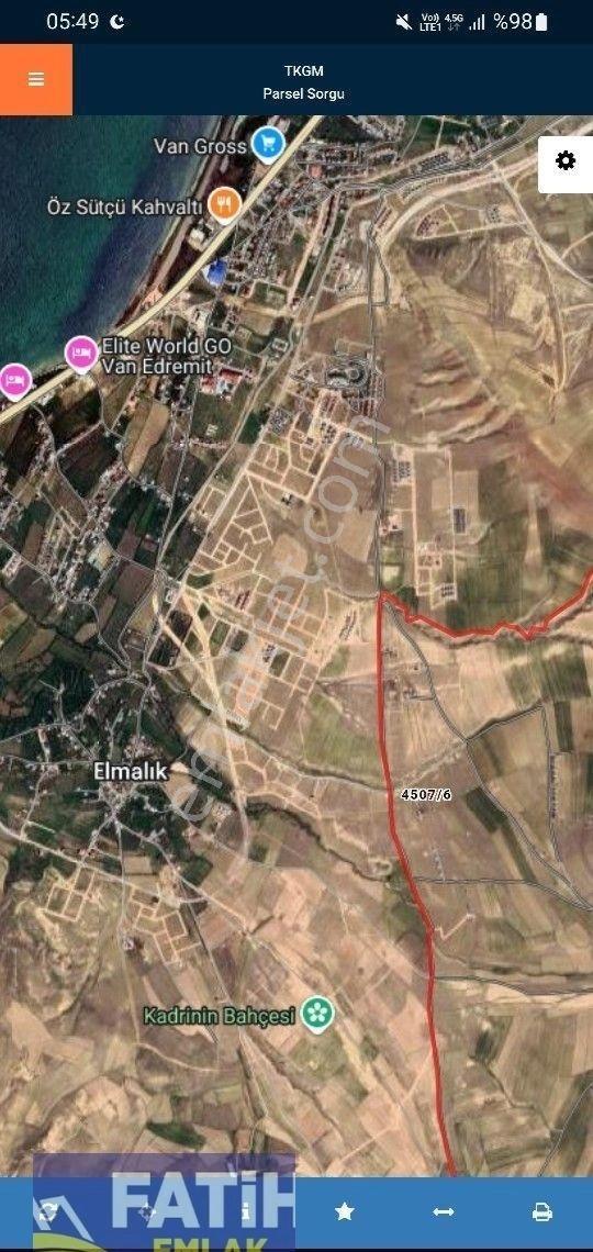 Edremit Doğanlar Mah Çevre Yoluna Sıfır Köşe Başı Harika Parsel Acil Satılık 450 M2 4 Kat İmarlı‼️ - Görsel 6