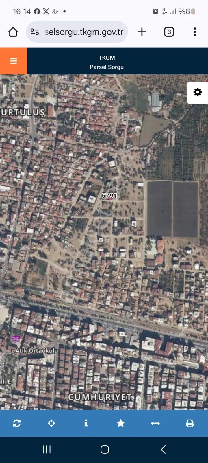 Aydın İncirliova Merkez'de 5 Kat İmarlı 230 M2 Arsa - Görsel 3