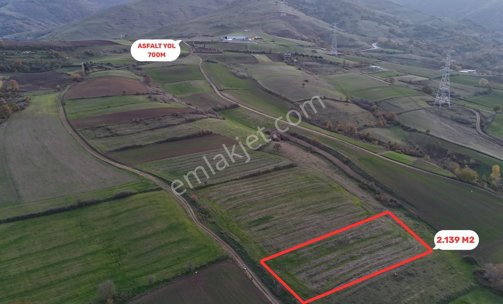 Deniz'den Kızderbent Köyünde %5 İmarlı Resmi Yola Cepheli Tarla - Görsel 2