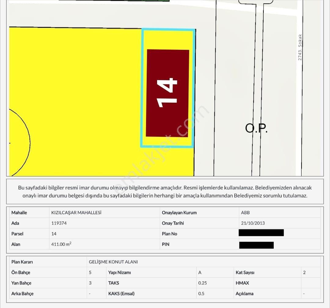 İncektekyapı'da/köşe Parsel/çift Cephe/önü Kapanmaz Villa Arsası - Görsel 4