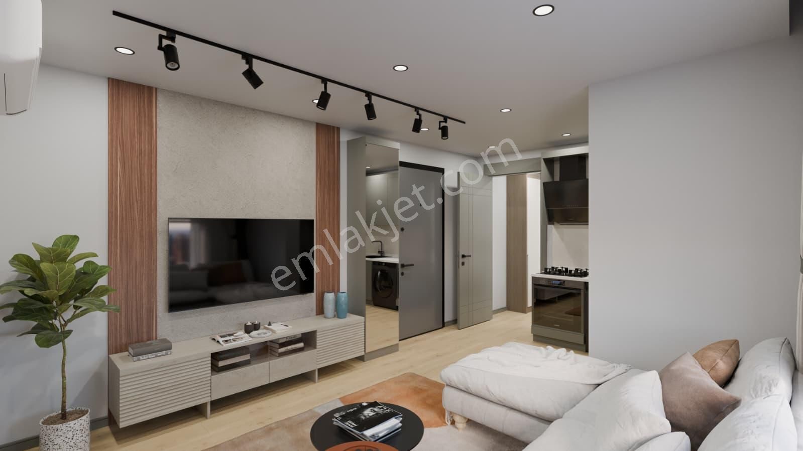 Sinan Mahallesinde Cephe Seçenekli Modern 1+1 'ler