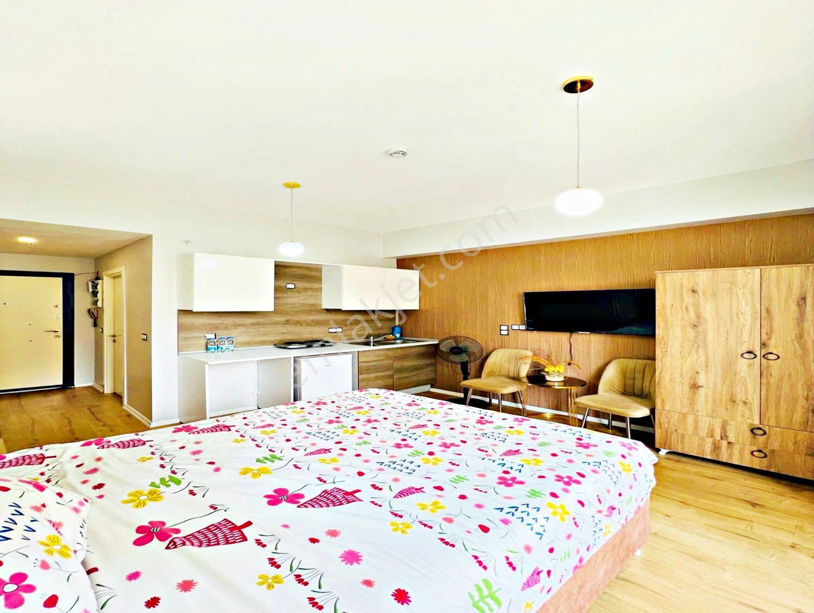 Talatpaşa Mah Site İçi Full Eşyalı 1+0 Ana Cadde Üzeri Kiralık Daire - Görsel 15