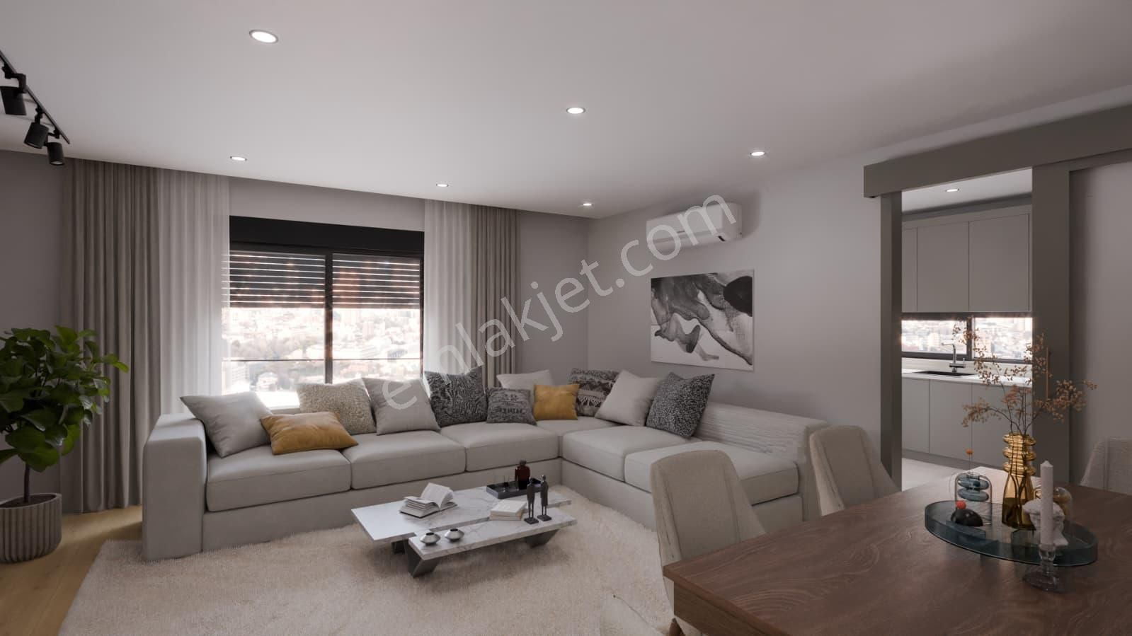 Sinan Mahallesinde Kapalı Otoparklı Ayrı Mutfaklı 3+1 Dubleksler - Görsel 3