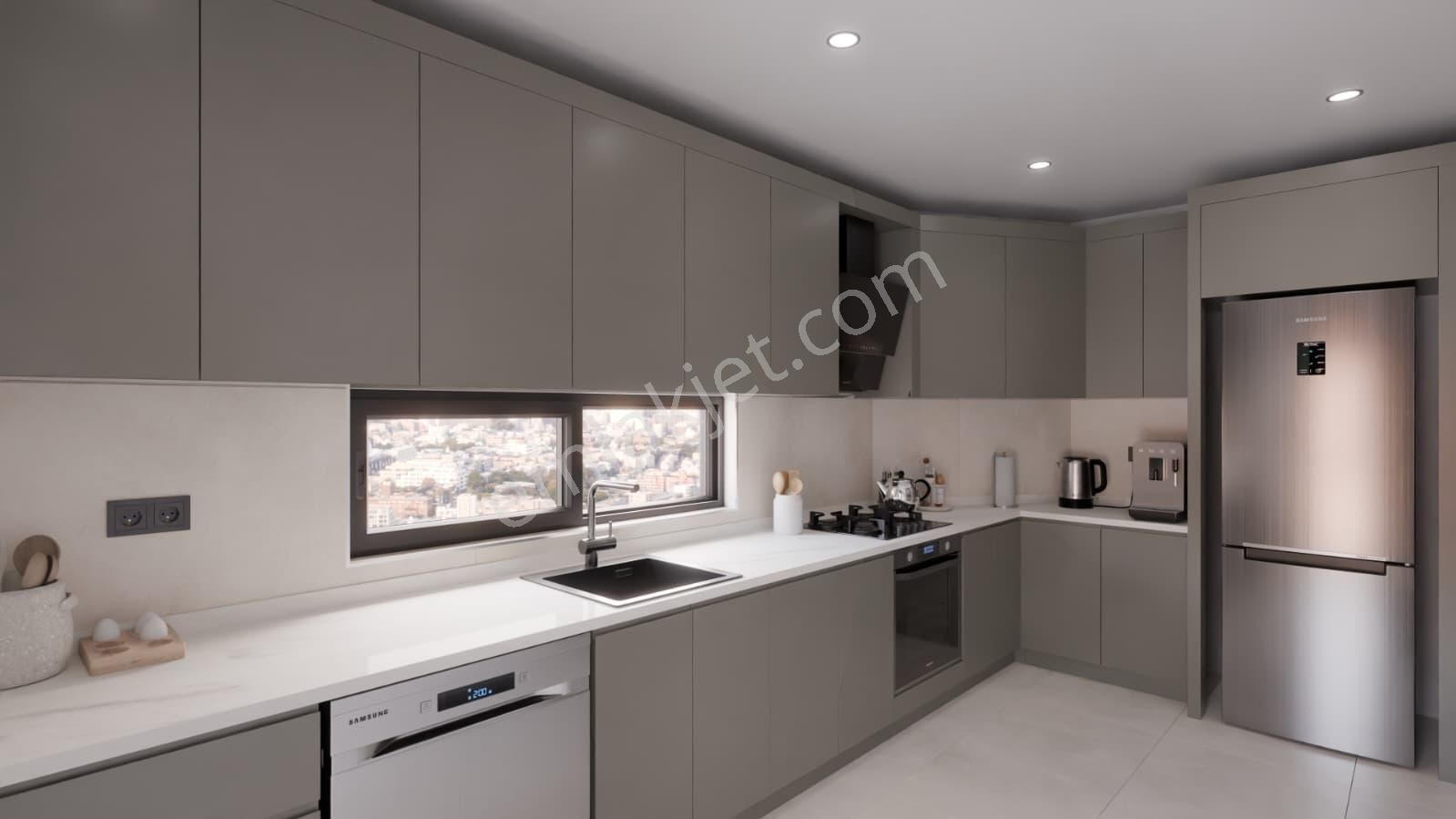 Sinan Mahallesinde Kapalı Otoparklı Ayrı Mutfaklı 3+1 Dubleksler - Görsel 7