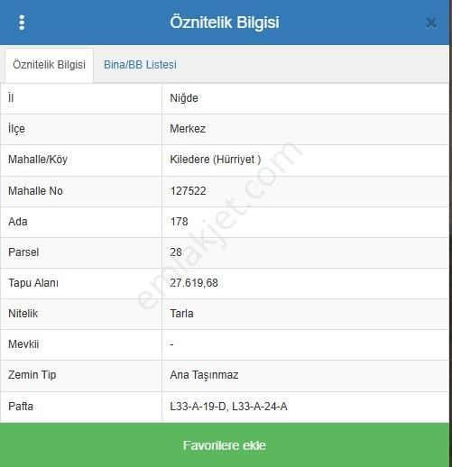 Toros Emlak'tan Kiledere Kasabası Satılık 27600 M2 Sulu Tarla - Görsel 12