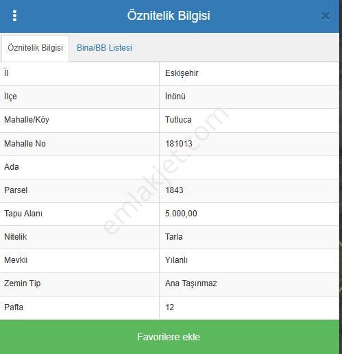 Eskişehir İnönü Tutluca’da 5.000 M² Satılık Tarla | Yılanlı Mevkii - Görsel 2