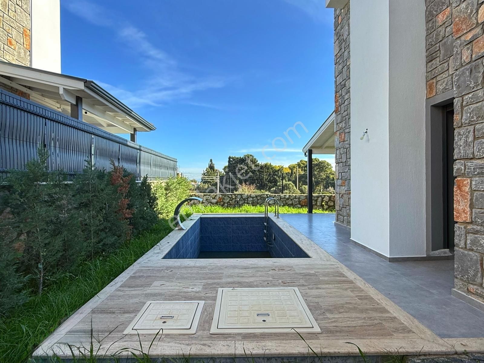 Datça Burgaz'da Satılık 3+1 Tam Müstakil Havuzlu Sıfır Villa - Görsel 20