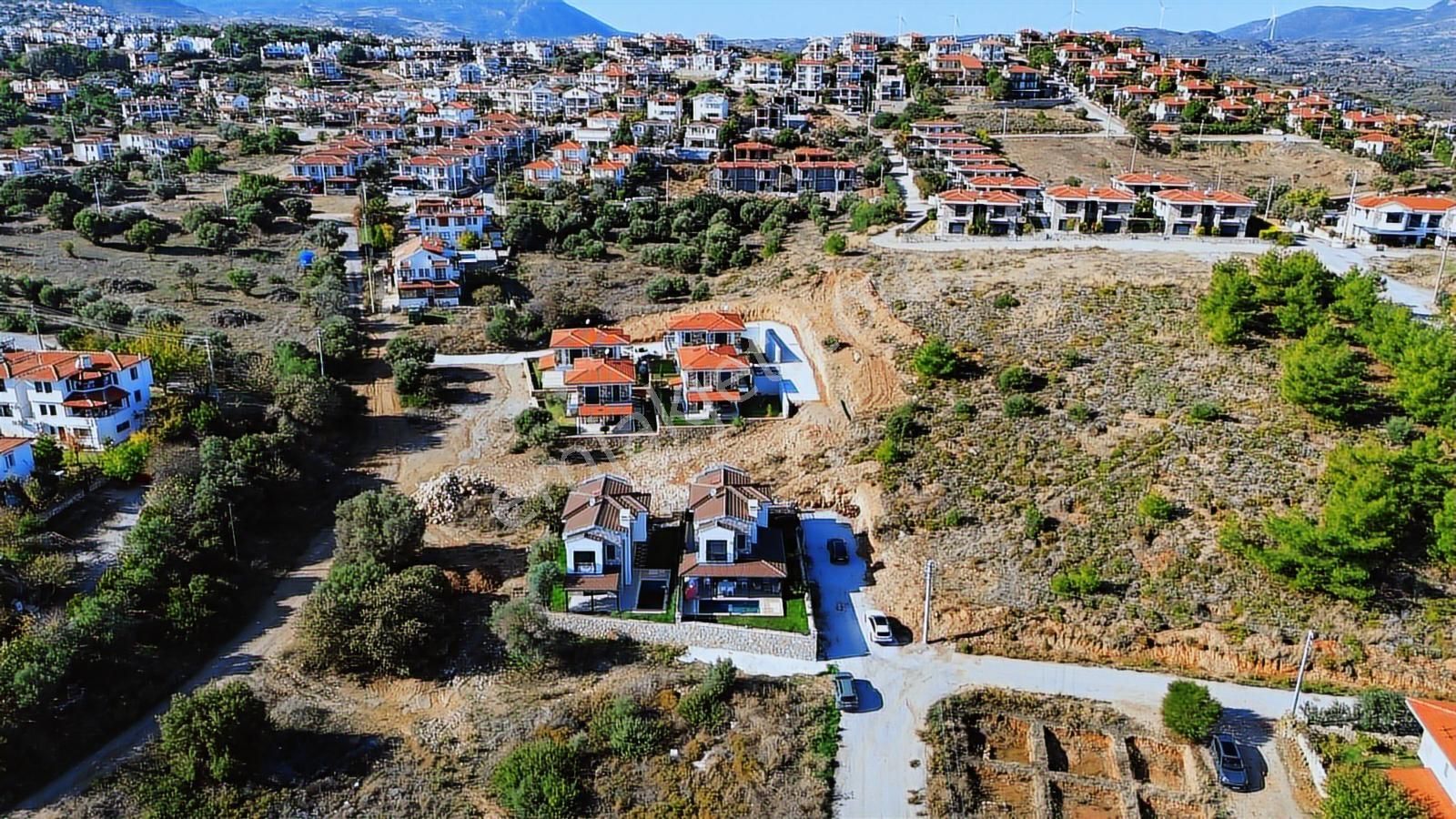 Datça Burgaz'da Satılık 3+1 Tam Müstakil Havuzlu Sıfır Villa - Görsel 15