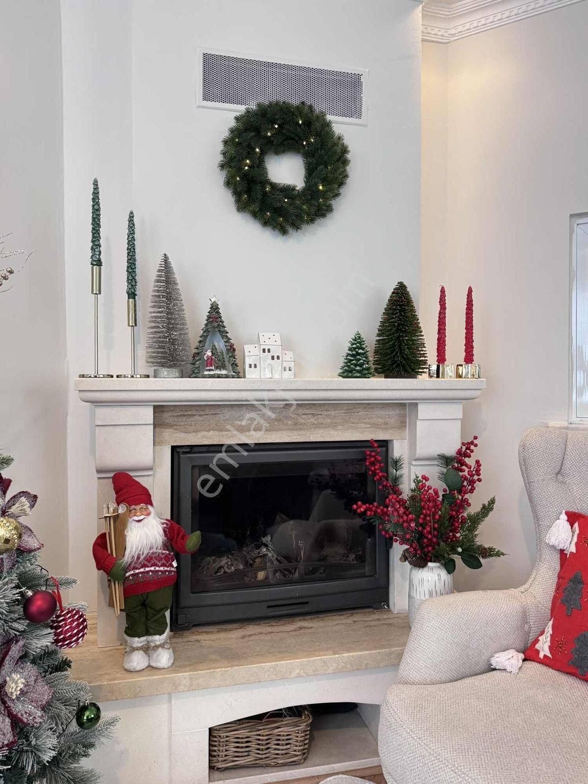 Çamlık Mah. Metroya 5 Dk. Çift Balkon Ve Şömineli Ara Kat 3+1 - Görsel 32