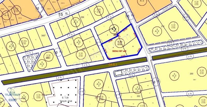 Samanlıda 3 Dönüm Villa İmarlı Arsa (ido 6km) - Görsel 8
