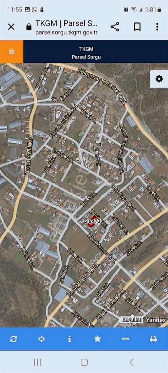 Fethiye Çiftlik Te Villa Arsası