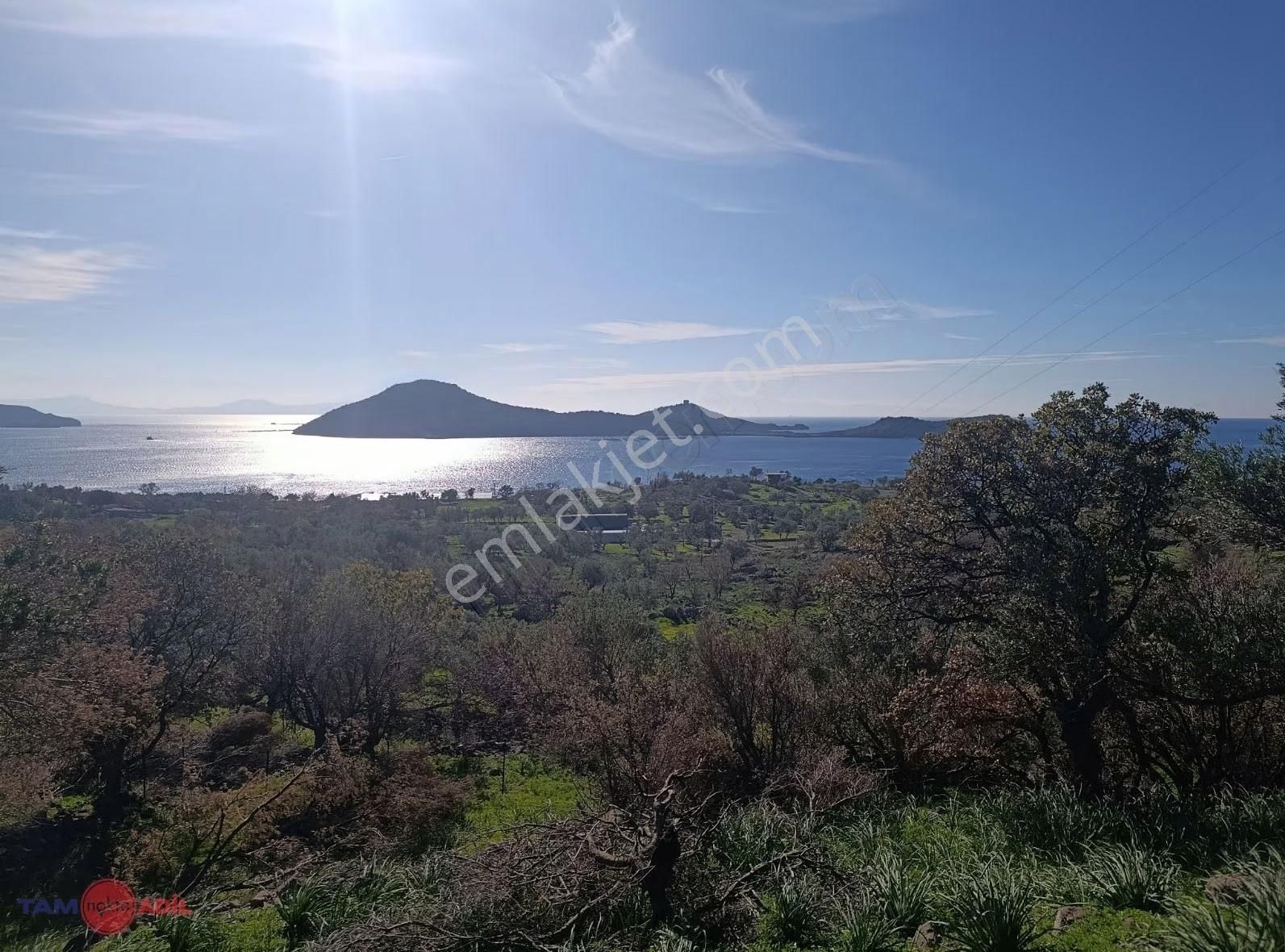 Denizköyde 1.300 M² Full Deniz Manzaralı Satılık Arazi - Görsel 9