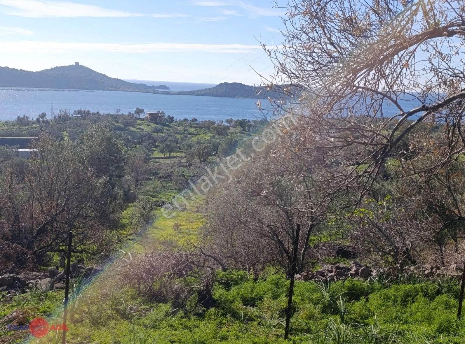 Denizköyde 1.300 M² Full Deniz Manzaralı Satılık Arazi - Görsel 2