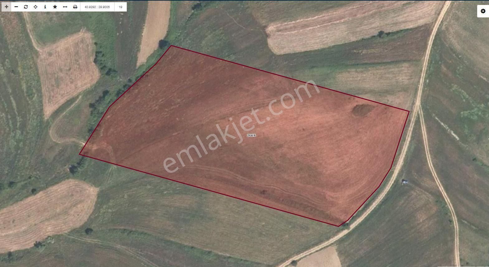 Derince Tahtalı Satılık Tarla Müstakil Tapulu Asfalt Anayol Cepheli Yatırımlık - Görsel 7