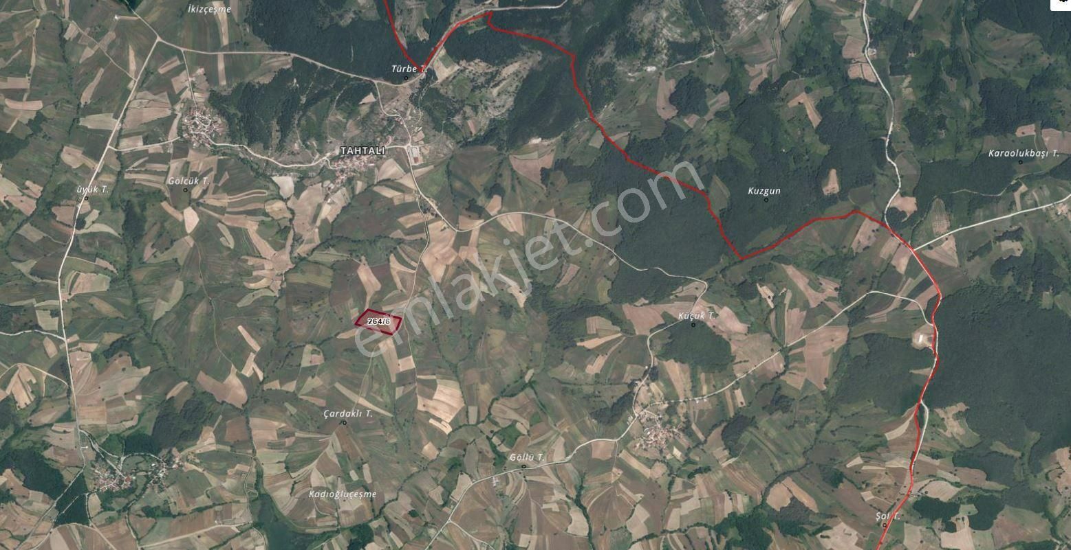 Derince Tahtalı Satılık Tarla Müstakil Tapulu Asfalt Anayol Cepheli Yatırımlık - Görsel 8