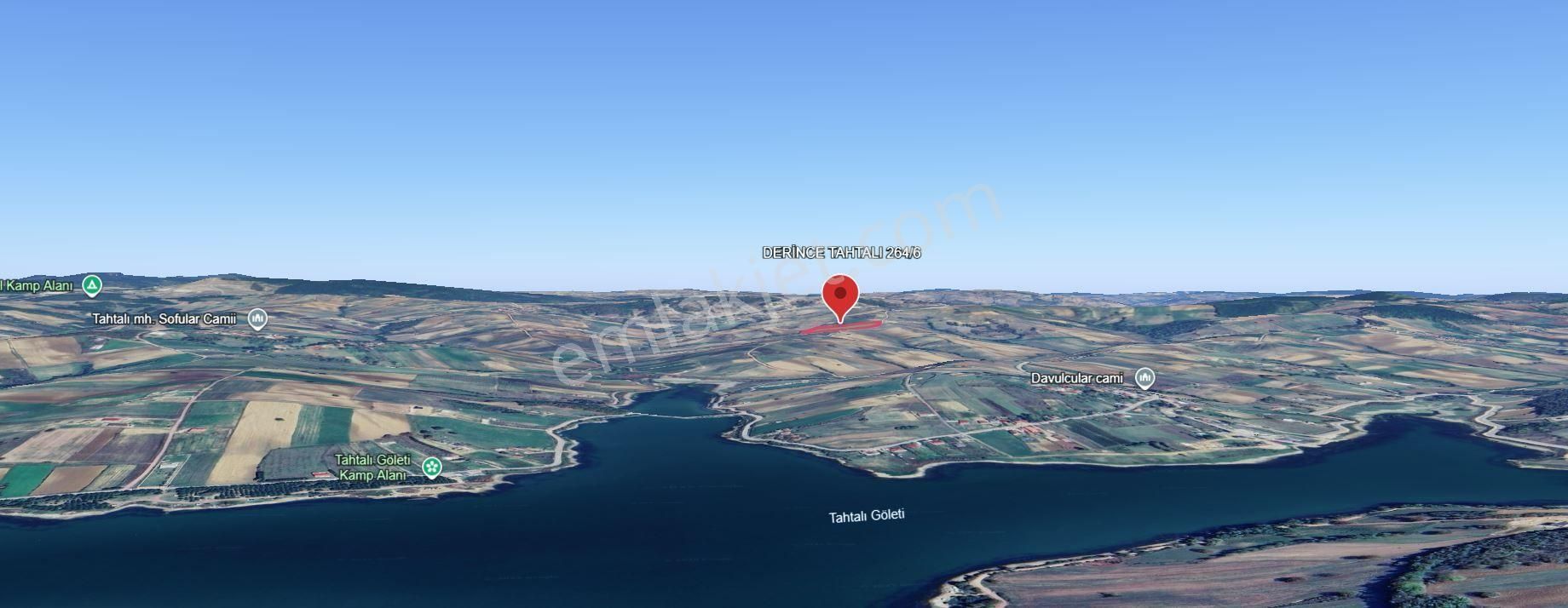 Derince Tahtalı Satılık Tarla Müstakil Tapulu Asfalt Anayol Cepheli Yatırımlık - Görsel 3