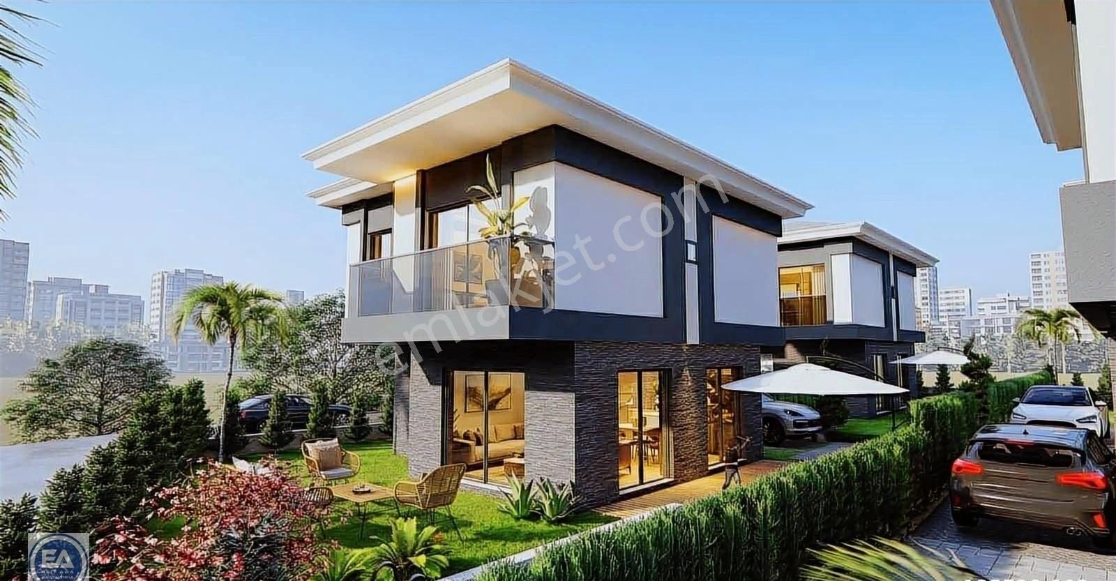 Tek Müstakil Özel Havuzlu Taksitle 3+1 Villalar - Görsel 11