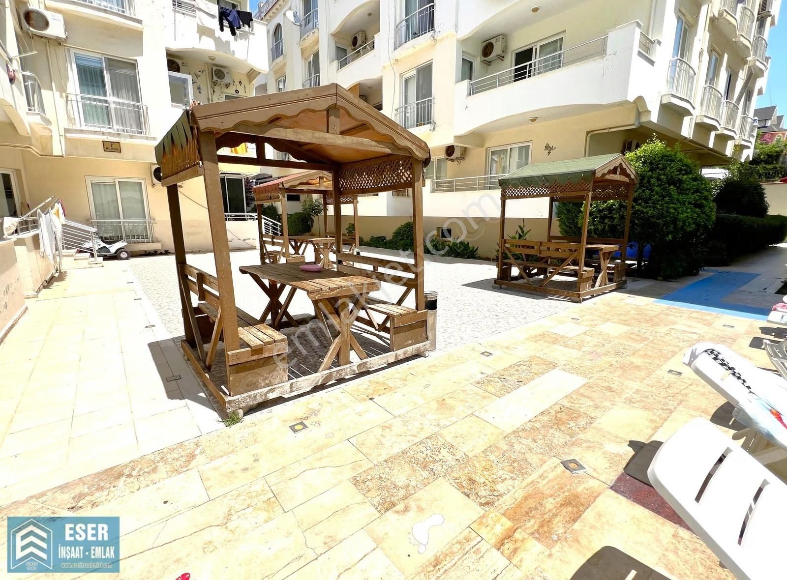 Didim Efeler'de Havuzlu Sitede Ara Kat 2+1 Açık Mutfak Daire - Görsel 20