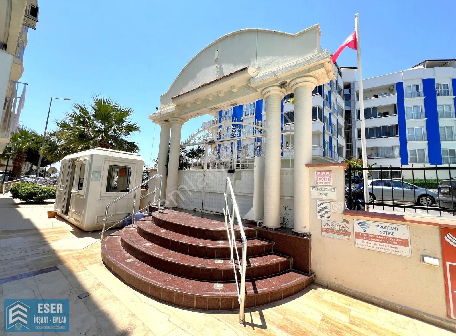 Didim Efeler'de Havuzlu Sitede Ara Kat 2+1 Açık Mutfak Daire - Görsel 4