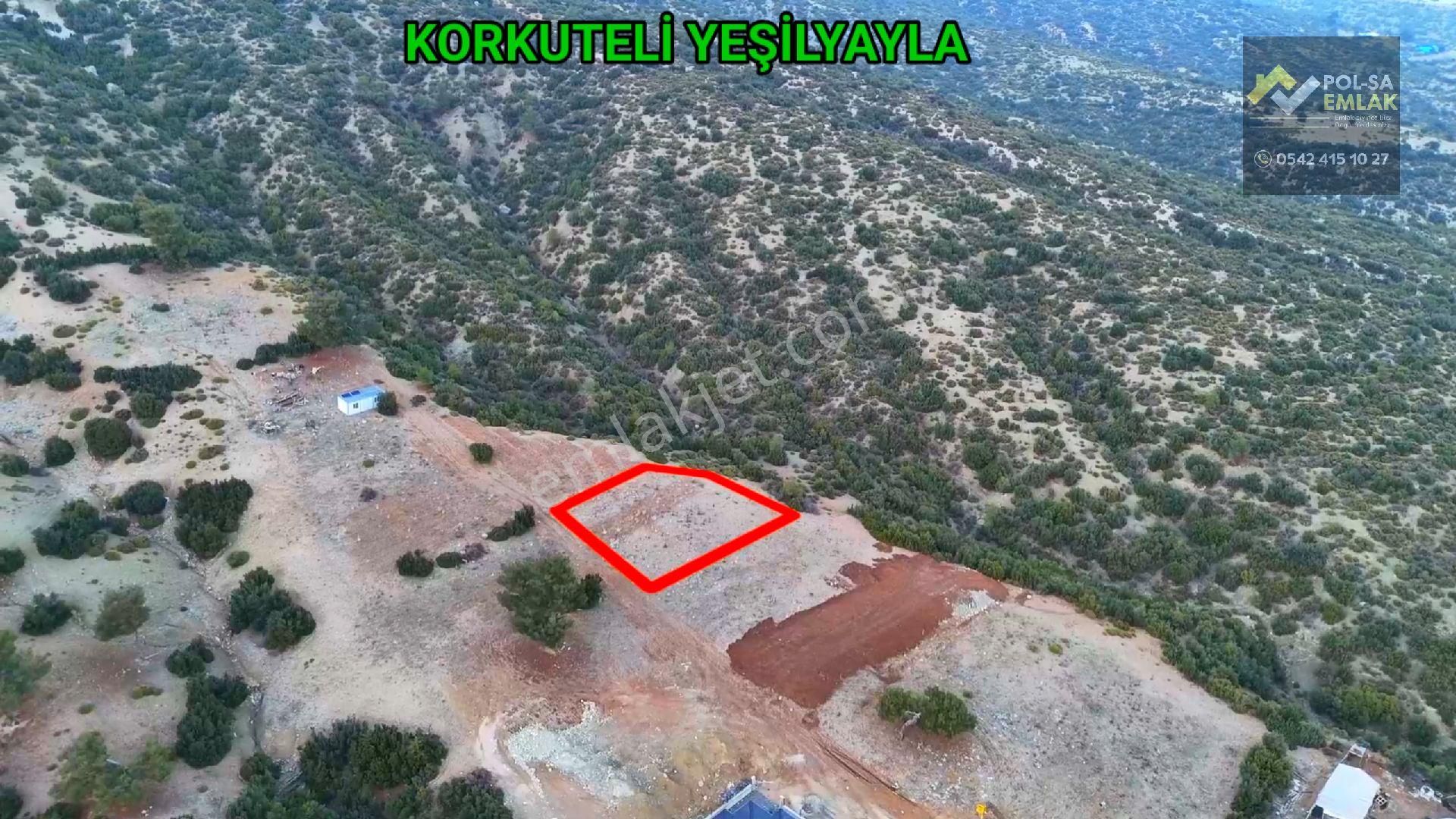 ✅korkuteli✅yeşilyayla Da✅satılık 640m2 Köşe Başı Arsa - Görsel 4