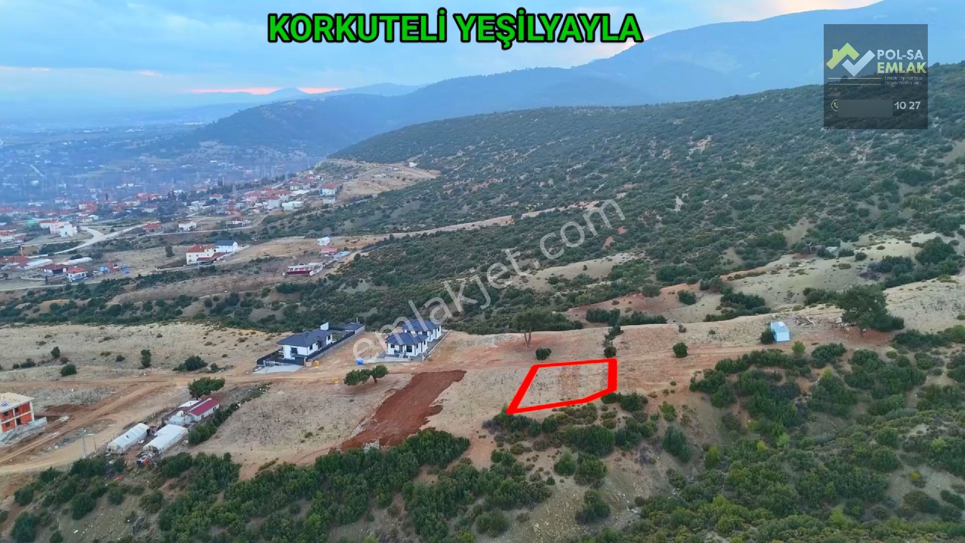 ✅korkuteli✅yeşilyayla Da✅satılık 640m2 Köşe Başı Arsa - Görsel 7