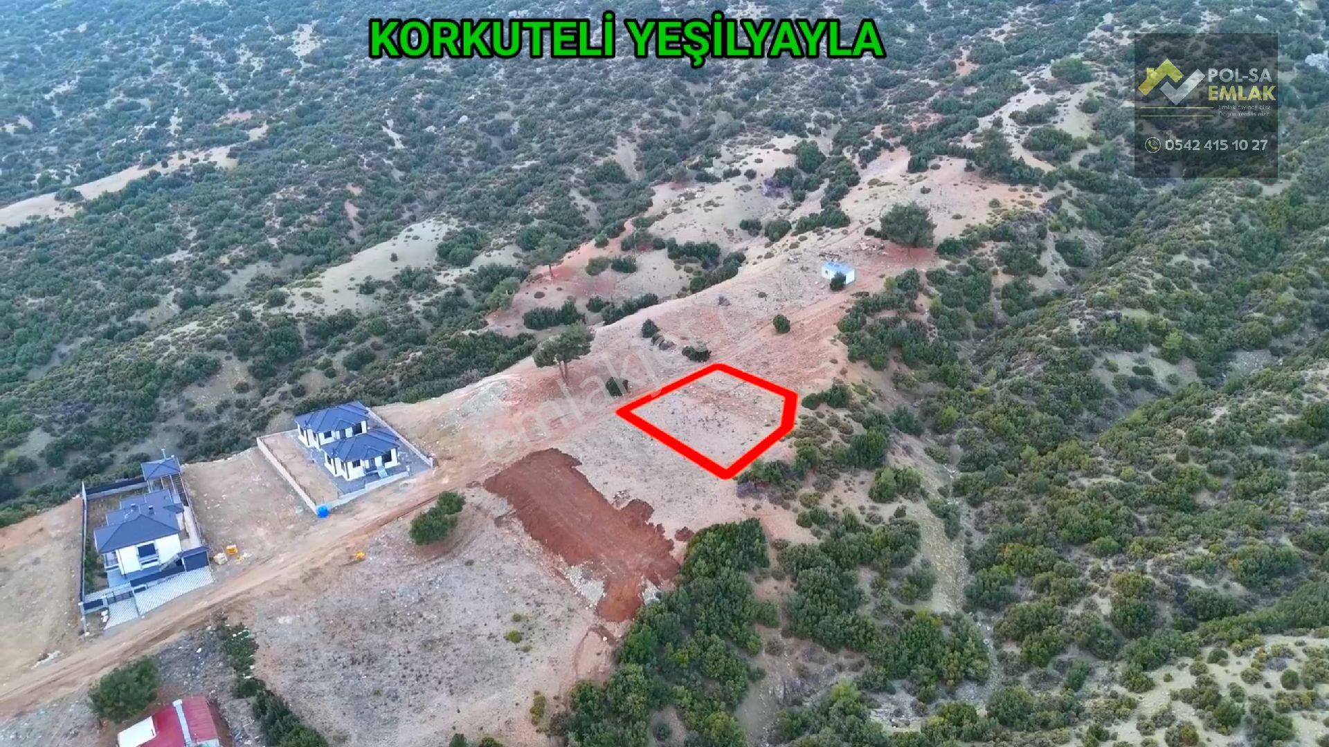 ✅korkuteli✅yeşilyayla Da✅satılık 640m2 Köşe Başı Arsa - Görsel 6