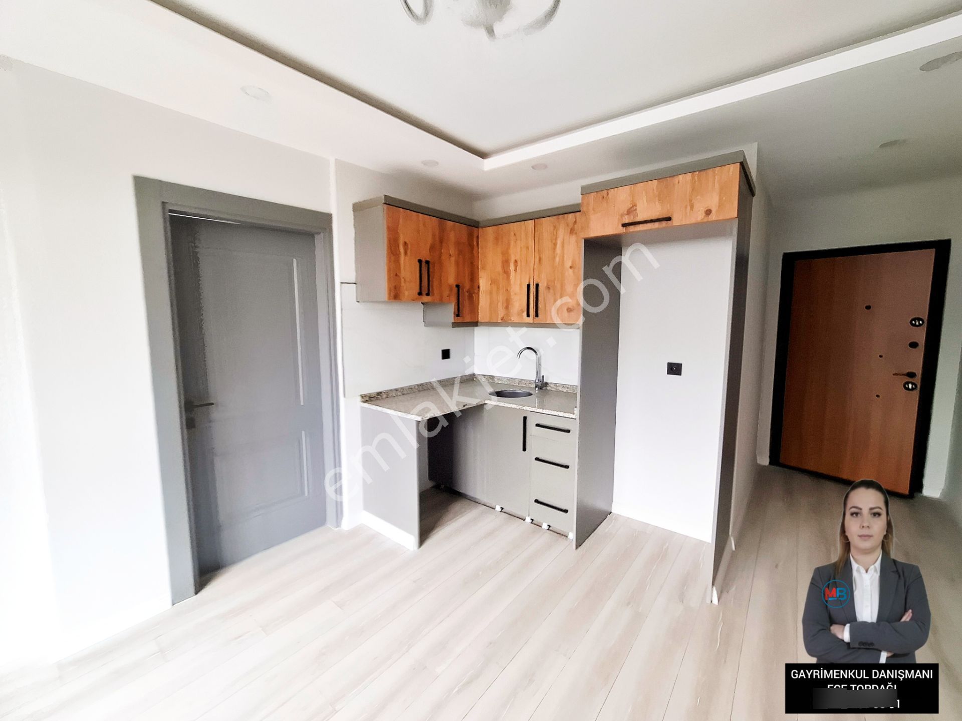 Didimde Satılık 1+1 Sıfır Daire Denize Yakın Konumda Ön Cephe Orta Kat ! - Görsel 11