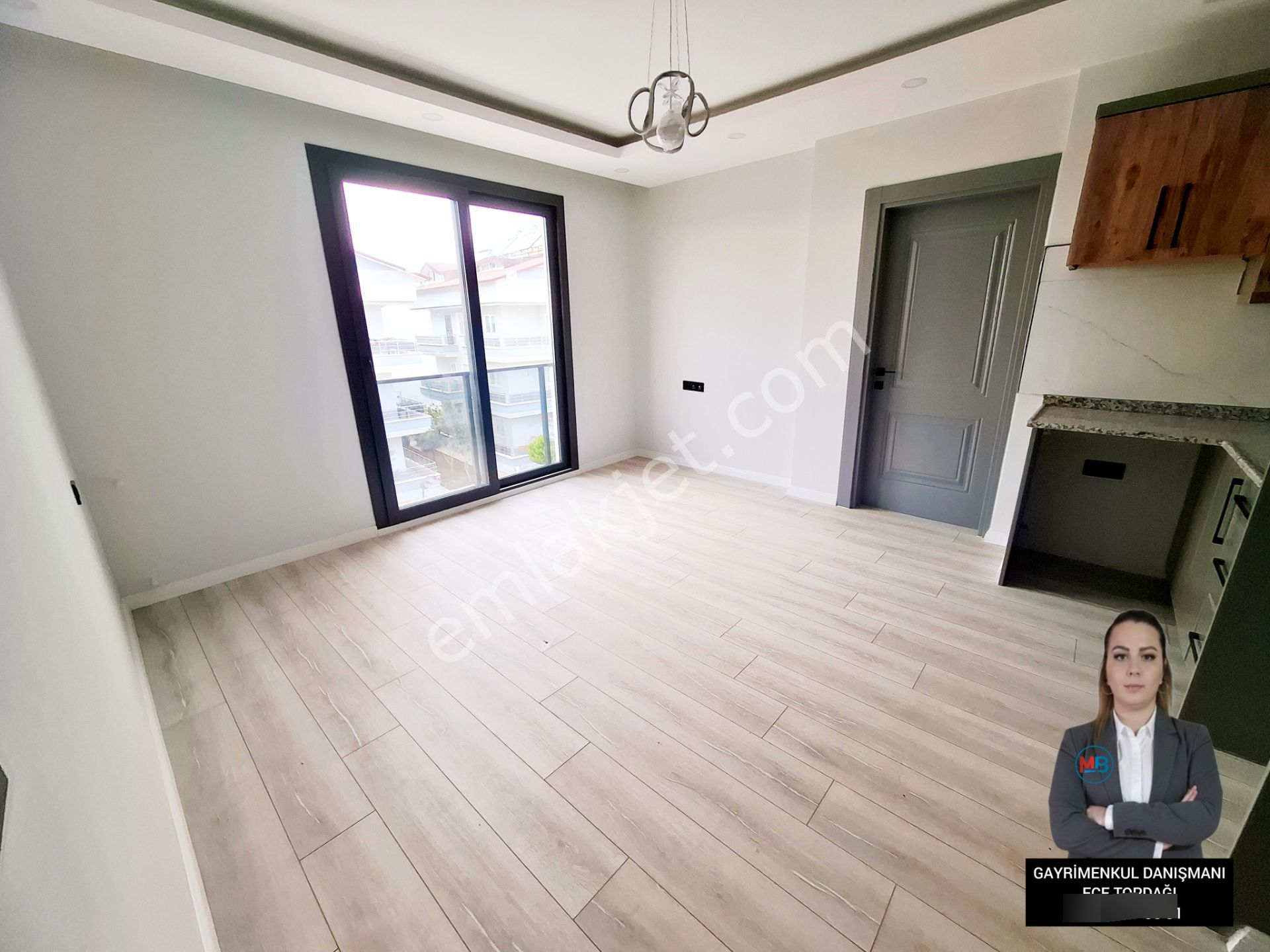 Didimde Satılık 1+1 Sıfır Daire Denize Yakın Konumda Ön Cephe Orta Kat ! - Görsel 5