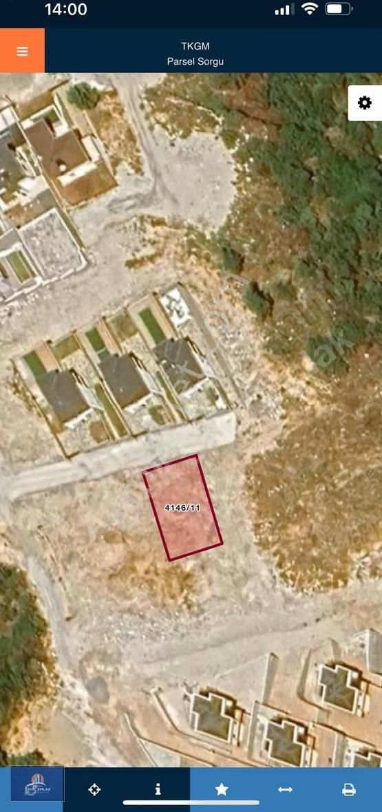 Akbükte Satılık 354 M2 Villa Arsası