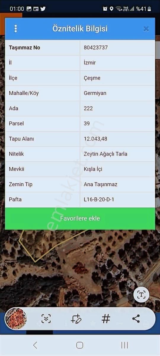 Çeşme Germiyan'da Emsalsiz Yatırım Fırsatı - Görsel 6