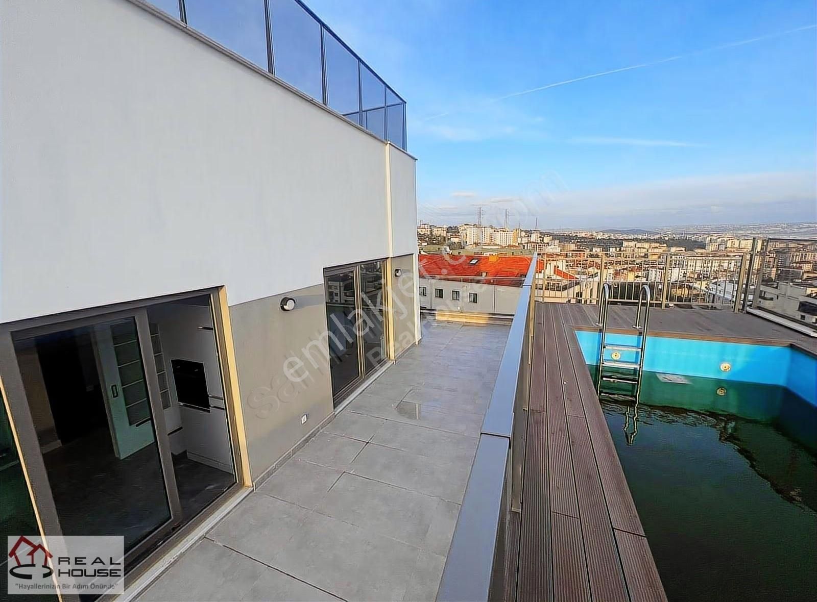 Siltaş Panorama Müstakil Havuzlu-teraslı-deniz Manzaralı Kiralık - Görsel 5