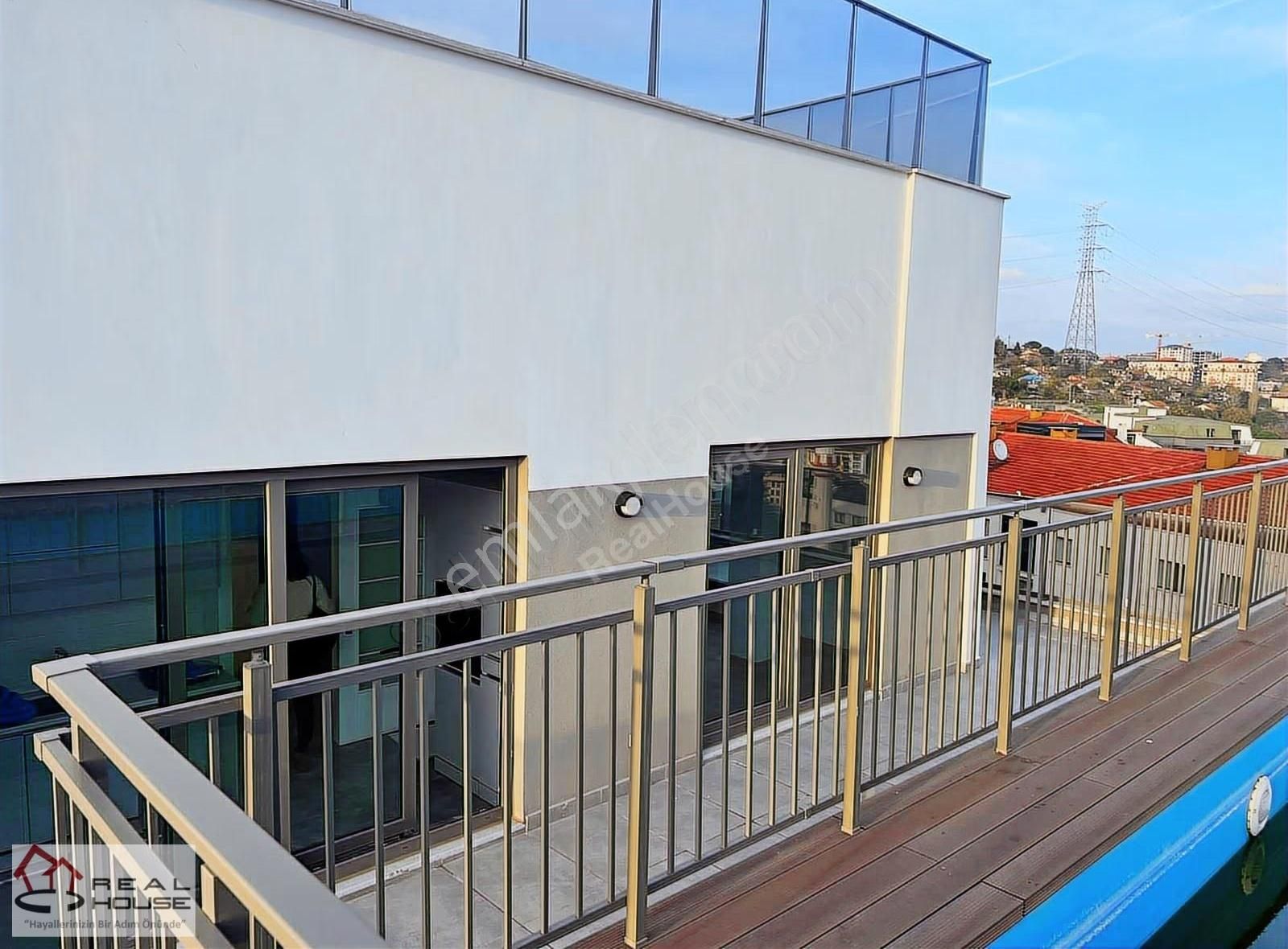 Siltaş Panorama Müstakil Havuzlu-teraslı-deniz Manzaralı Kiralık - Görsel 6