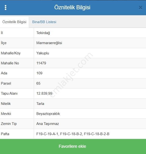 Turyap Hürriyetten M.ereğlisi Yakupluda 12.840 M2 Satılık Tarla - Görsel 8